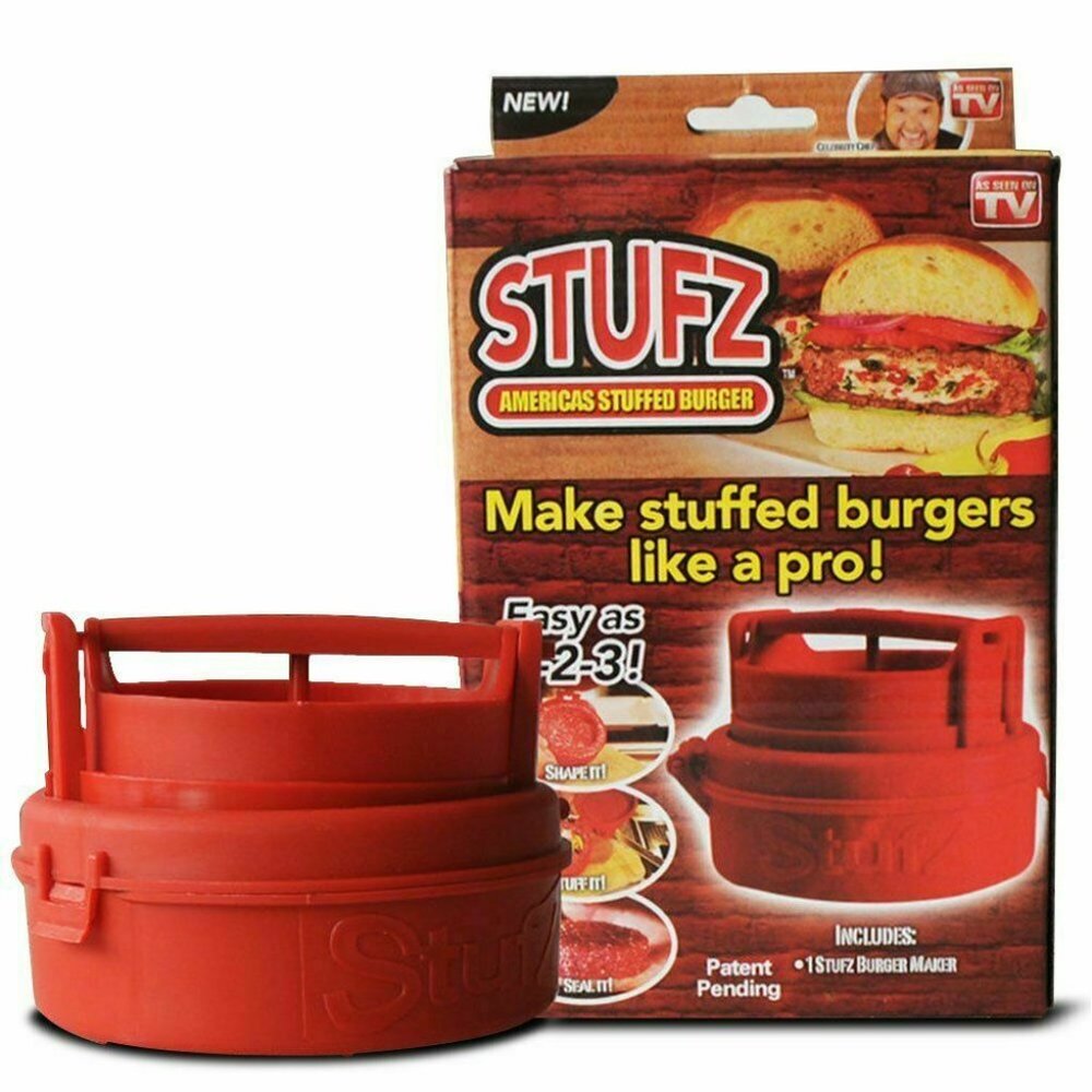 Stuffed Press Sealed Sliders Regular Burgers Pat